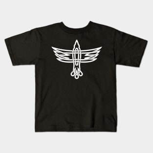 Raven Knotwork - light Kids T-Shirt